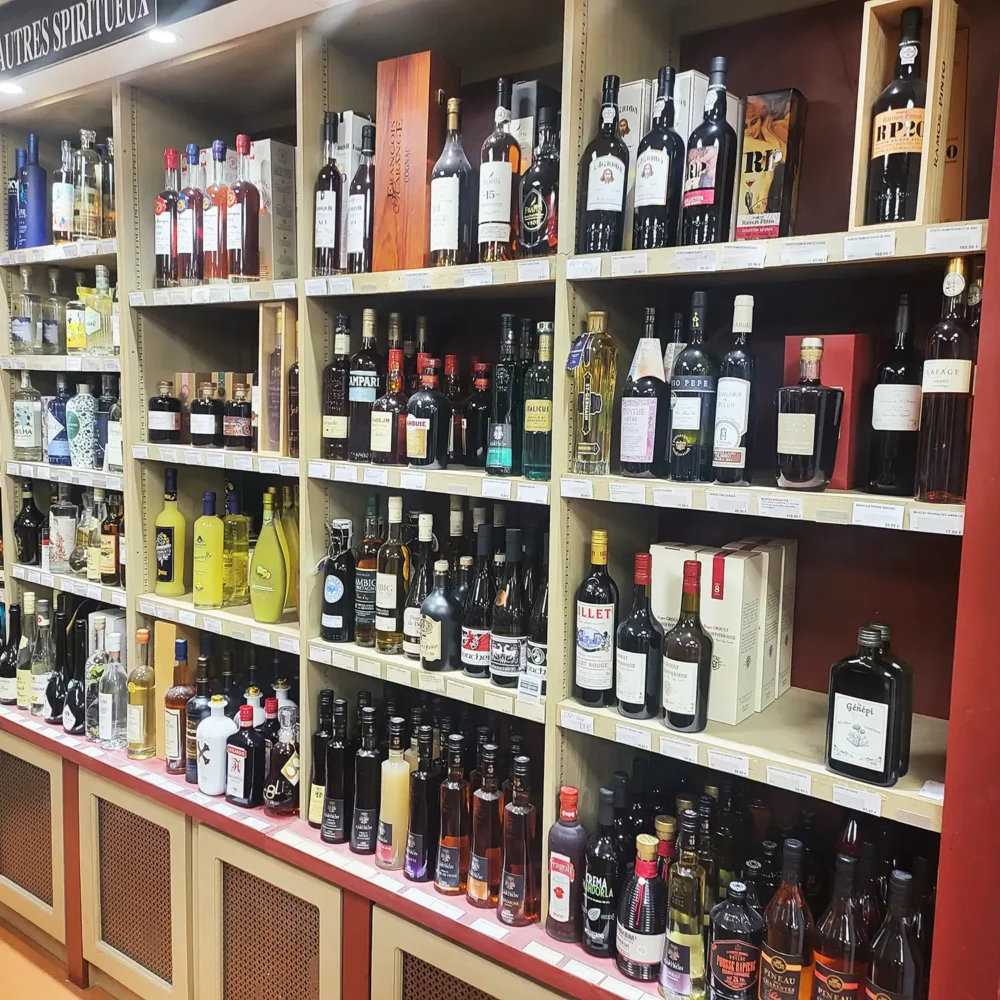 large gamme de spriritueux chez vinigusto lorient