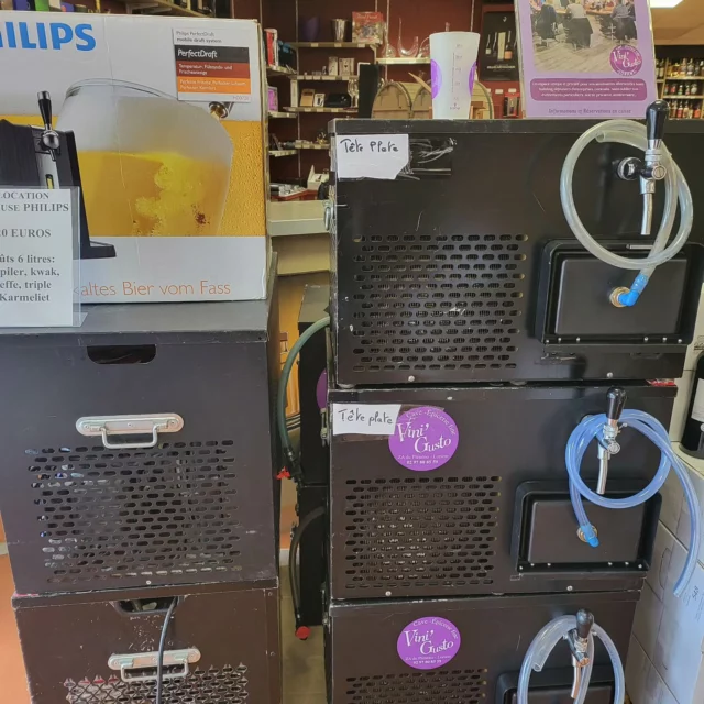 Tireuses à bières pour vos événements particuliers, associatifs et professionnels. Des 79,90€ le fut de bière blonde 30L !!! Infos et réservations en magasin ou au 0297808559 ☎️